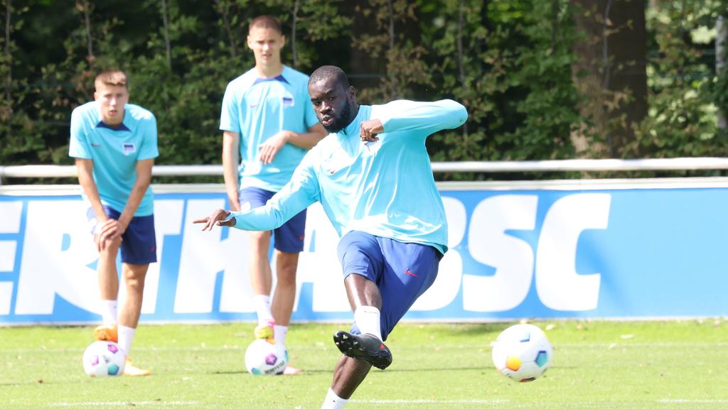 Kam erst im vergangenen Jahr zu Hertha BSC: Wilfried Kanga Kam erst im vergangenen Jahr zu Hertha BSC: Wilfried Kanga