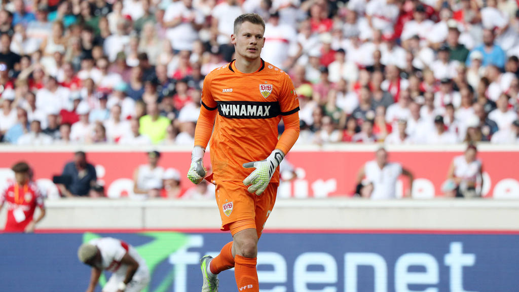 Alexander Nübel ist einer der Leistungsträger beim VfB Stuttgart Alexander Nübel ist einer der Leistungsträger beim VfB Stuttgart
