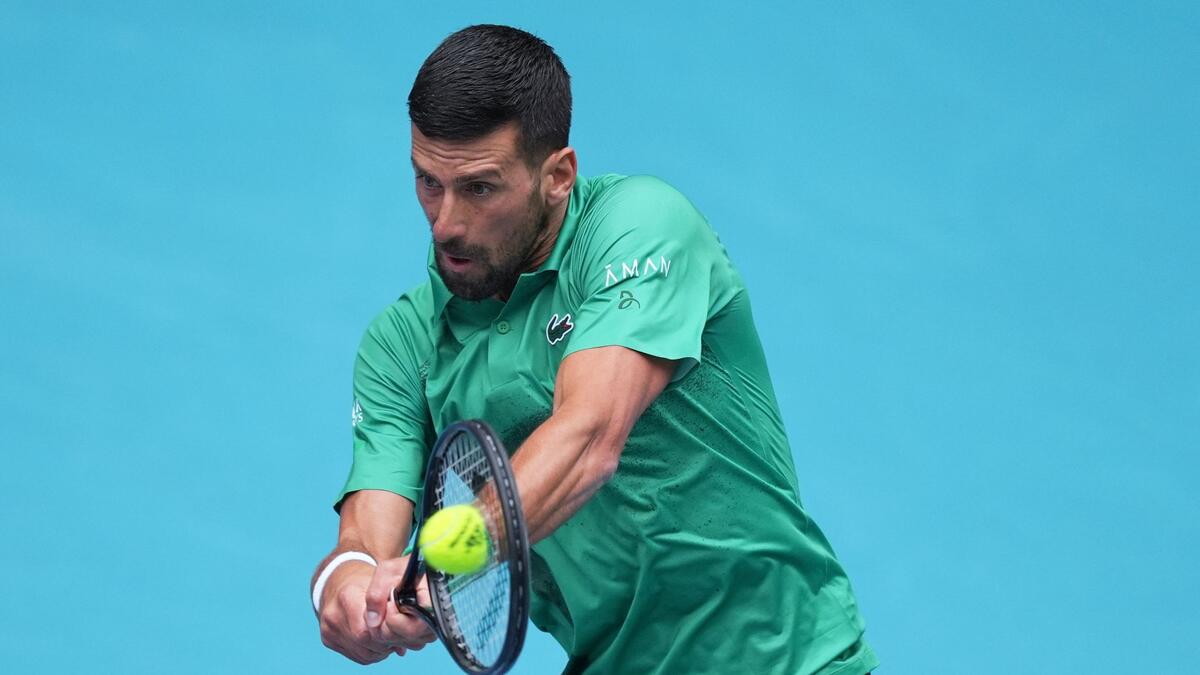 Tennis-Topstar Novak Djokovic steht im Endspiel von Miami