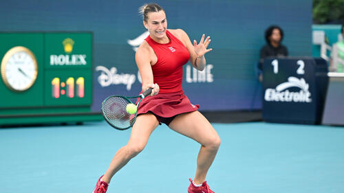 Sabalenka gewann in Miami