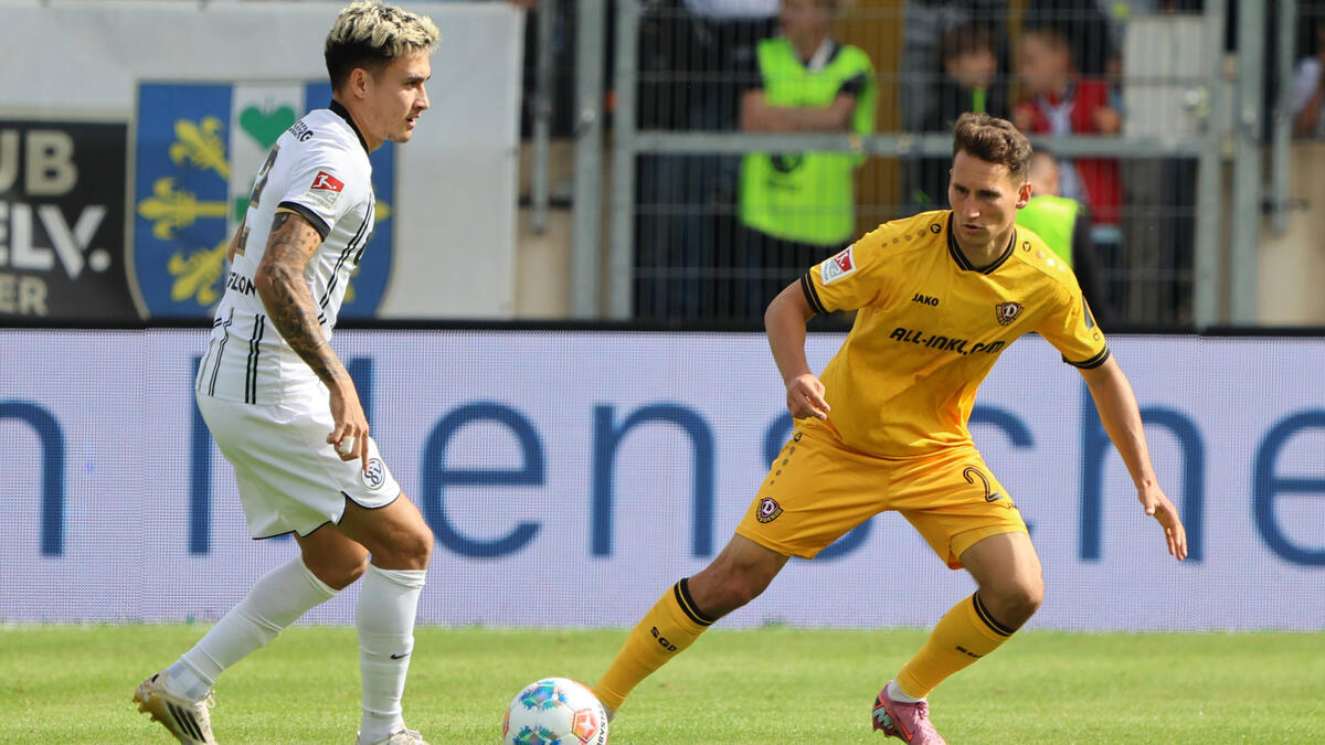 Die SV Elversberg und Dynamo Dresden trennen sich remis