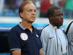 Gernot Rohr glaubt an seine Nigerianer im Spiel gegen Argentinien