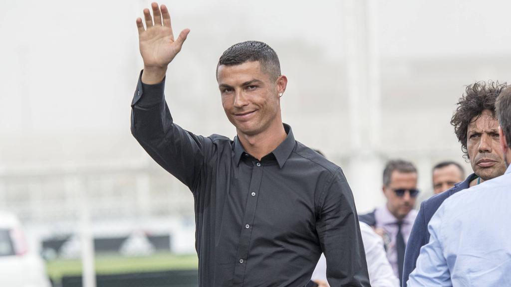 Cristiano Ronaldo wurde am Montag in Turin vorgestellt
