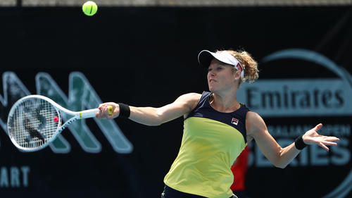 Laura Siegemund kassierte beim WTA-Turnier in Hobart bereits ihre zweite Erstrundenniederlage in 2019