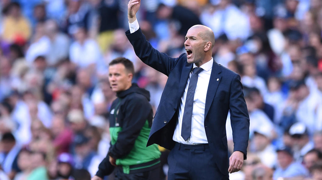 Zinédine Zidane gewann bei seinem ersten Spiel als neuer Real-Coach