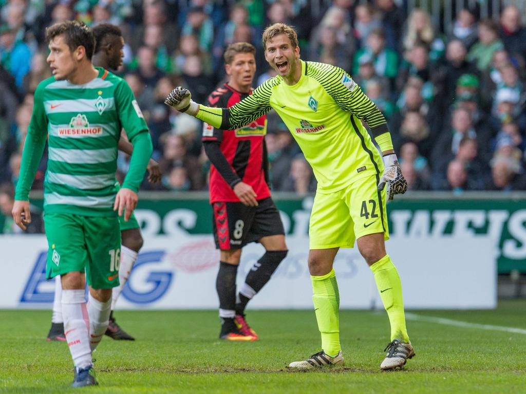 Wiedwald will seinen Platz im Tor gern behalten