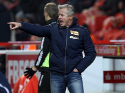 Union Berlins Coach Jens Keller hält den Aufstieg für realistisch