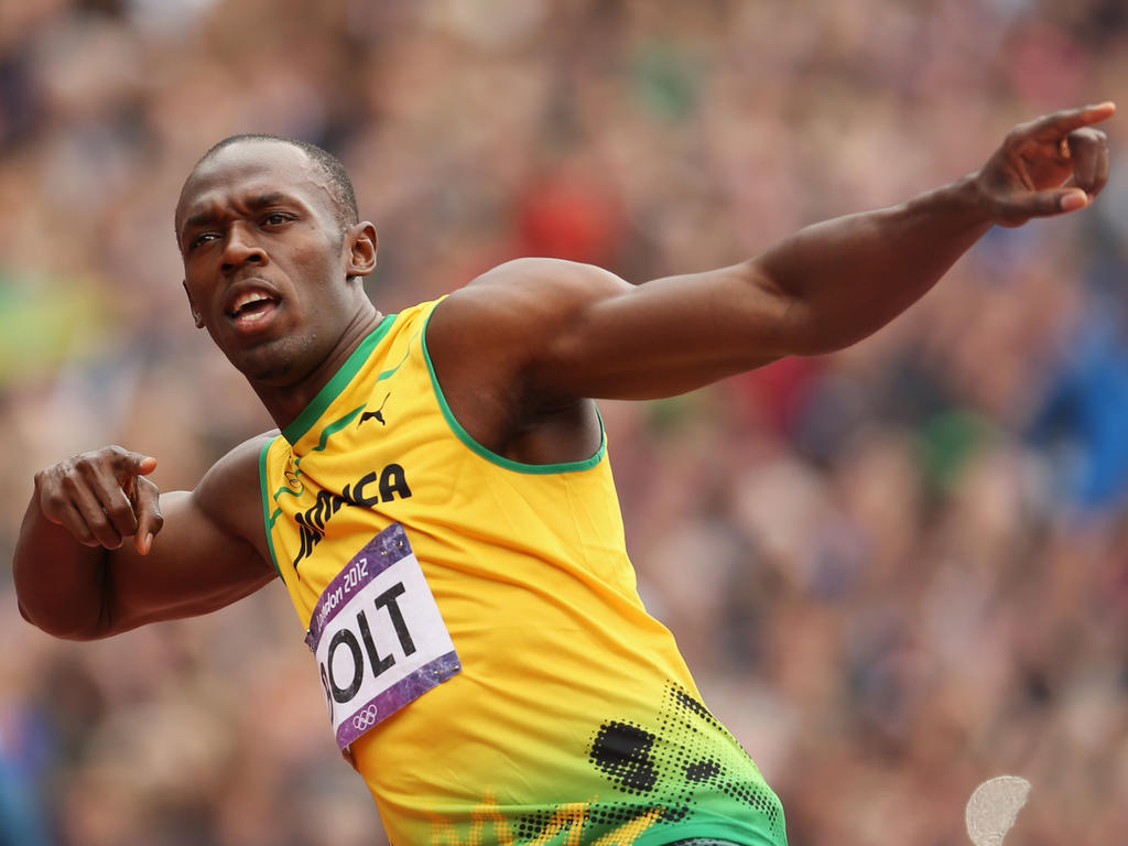 Weltrekord-Sprinter Usain Bolt möchte im Fußball durchstarten. Foto: Bartlomiej Zborowski/PAP