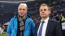 Rüdiger Abramczik (l.) wünscht sich Olaf Thon im Vorstand des FC Schalke 04