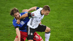 Joshua Kimmich vom FC Bayern zeigte nicht sein bestes Länderspiel