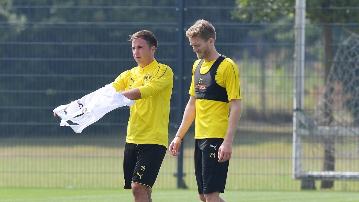 Mario Götze und André Schürrle spielen nicht mehr länger für den BVB