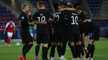 Jubel beim DFB-Team bei der U21-EM