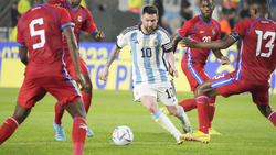 Lionel Messi erzielte gegen Panama den Treffer zum 2:0