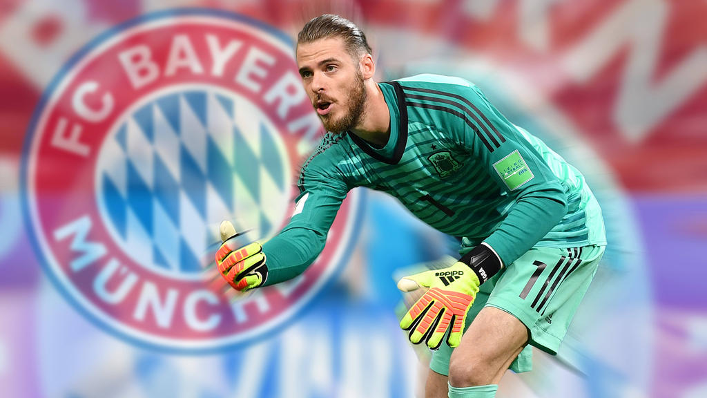 David de Gea könnte bald - stellvertretend für Manuel Neuer - das Tor des FC Bayern hüten