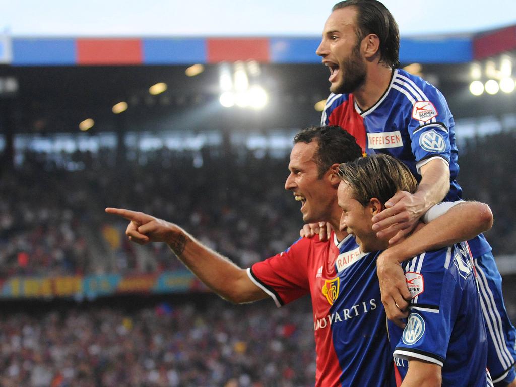 Höhenflug: Der FC Basel steht zum zweiten Mal im Achtelfinale der Champions League