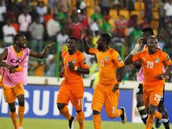 Costa de Marfil celebra su éxito. (Foto: Getty)