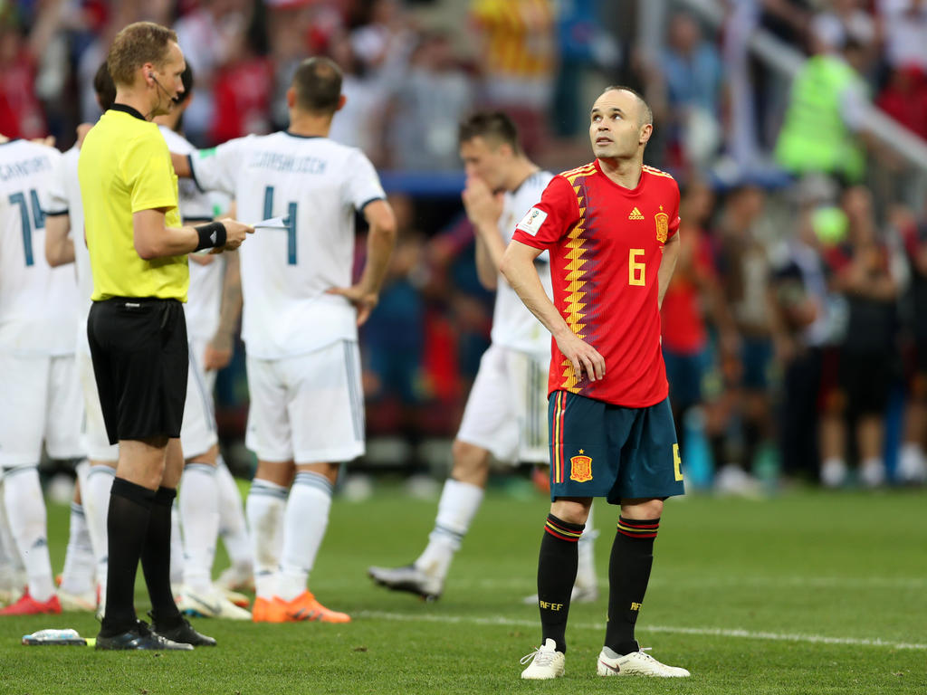 Das WM-Spiel gegen Russland war Andrés Iniestas letzter Einsatz für Spaniens Nationalmannschaft