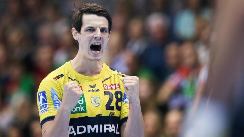 Rhein-Neckar Löwen feiern Kantersieg in der HBL Rhein-Neckar Löwen feiern Kantersieg in der HBL