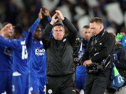 Leicester-Coach Craig Shakespeare führte sein Team zum Sieg gegen Sevilla
