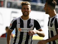 Lucas Höler erzielte gegen Regensburg beide Treffer