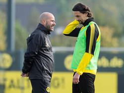 Wartet weiter auf seinen ersten Saisoneinsatz: Neven Subotić (r.)