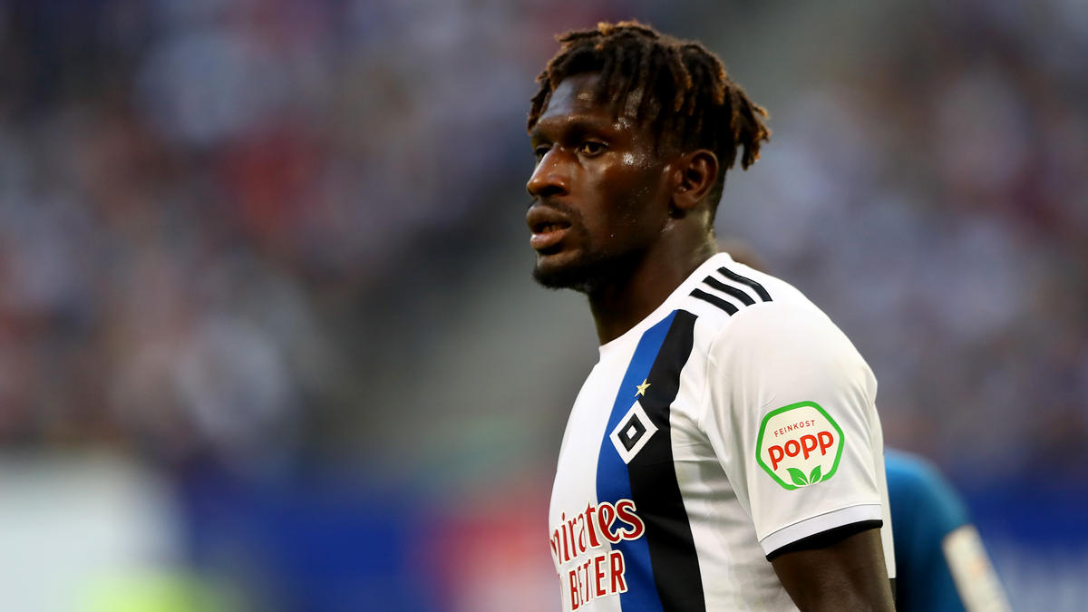 Der DFB untersucht den Fall des HSV-Spielers Bakery Jatta Der DFB untersucht den Fall des HSV-Spielers Bakery Jatta
