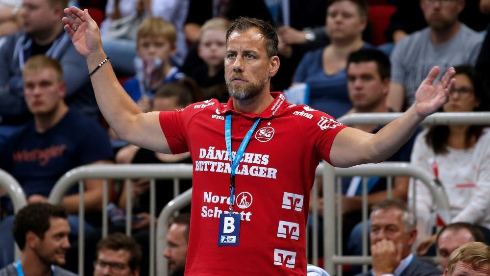 Spendete ebenfalls Blut: Trainer Maik Machulla Spendete ebenfalls Blut: Trainer Maik Machulla