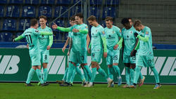 Die Löwen feiern einen wichtigen Dreier im Aufstiegsrennen der 3. Liga