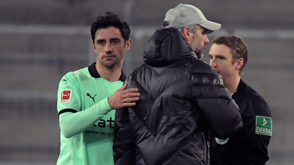 Gladbach-Coach Rose versuchte die Niederlage gegen Augsburg zu erklären