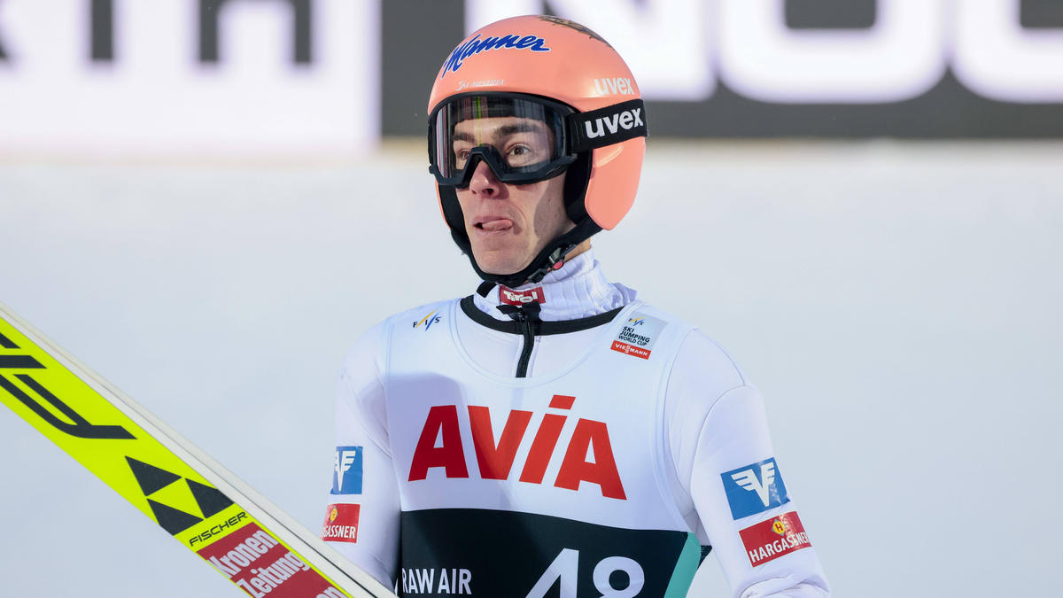 Sprang auf Platz zwei: Skispringer Stefan Kraft
