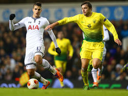 Erik Lamela (l.) könnte Tottenham bei einem passenden Angebot schon im Winter verlassen 