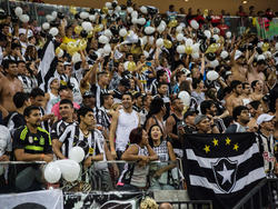 La afición de Botafogo ya está expectante ante el duelo de Libertadores. (Foto: Getty)