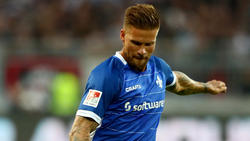 Tobias Kempe rettete Darmstadt mit seinem Treffer in letzter Sekunde das Remis