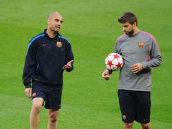 Piqué tendrá en frente al que fuera su entrenador en el Barça. (Foto: Getty)