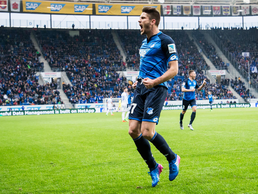 Andrej Kramarić erzielte bereits acht Saisontreffer für Hoffenheim