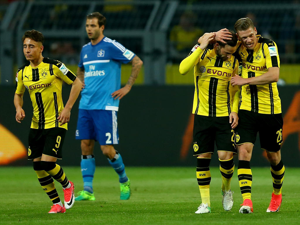 Borussia Dortmund setzte sich am Ende verdient gegen den HSV durch