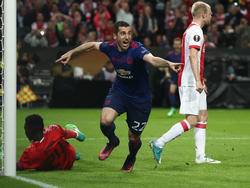 Mkhitaryan erzielte das zweite Tor für Manchester United