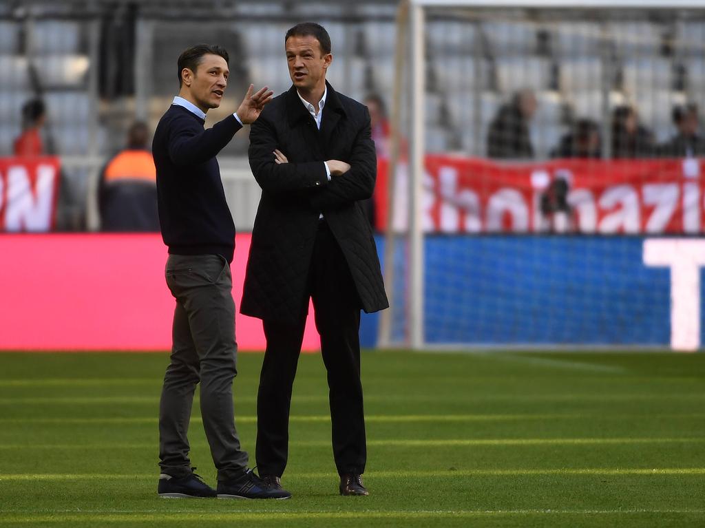 Niko Kovac und Fredi Bobic haben die Eintracht zurück in die Spur geführt Niko Kovac und Fredi Bobic haben die Eintracht zurück in die Spur geführt