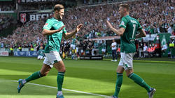 Niclas Füllkrug (l.) und Marvin Ducksch sind die Torgaranten bei Werder Bremen