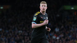Kevin De Bruyne steht bei Manchester City noch bis 2023 unter Vertrag