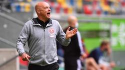 Will mit der Fortuna dem BVB ein Bein stellen: Düsseldorf-Coach Uwe Rösler