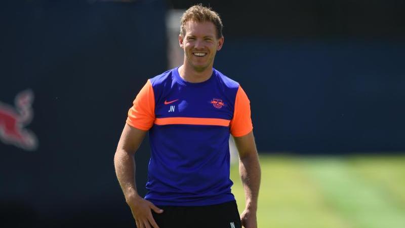 Julian Nagelsmann spielt mit RB Leipzig im Viertelfinale der Champions League gegen Atlético Julian Nagelsmann spielt mit RB Leipzig im Viertelfinale der Champions League gegen Atlético