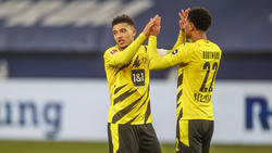 Jude Bellingham (r.) startet beim BVB durch