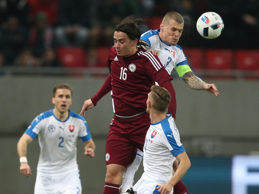 Viel Kampf und keine Tore im Spiel der Slowakei gegen Lettland