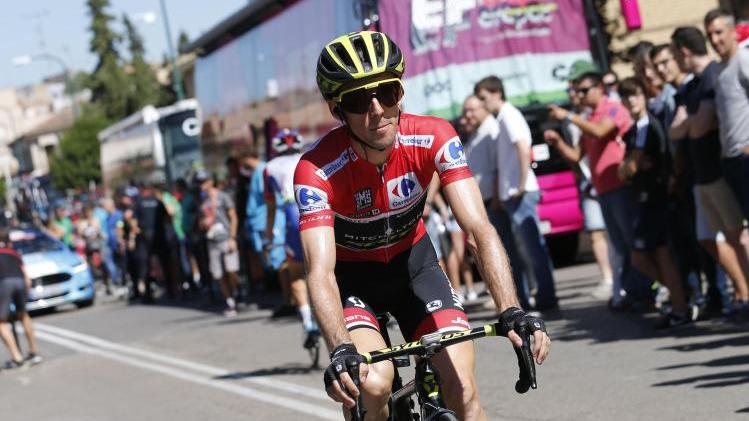 Führt die Vuelta auch nach der 19. Etappe an: Simon Yates Führt die Vuelta auch nach der 19. Etappe an: Simon Yates