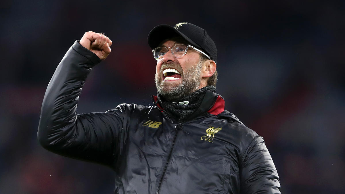 Jürgen Klopp steht mit dem FC Liverpool im Viertelfinale der Champions League Jürgen Klopp steht mit dem FC Liverpool im Viertelfinale der Champions League