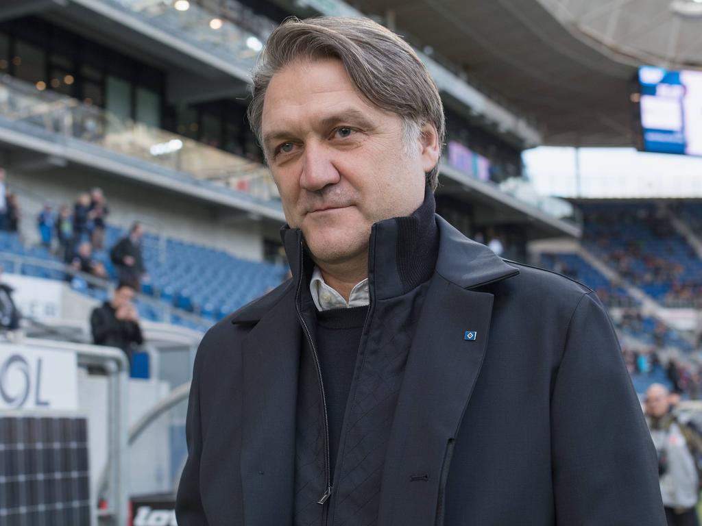 Dietmar Beiersdorfer glaubt an den richtigen Weg seines Hamburger SV