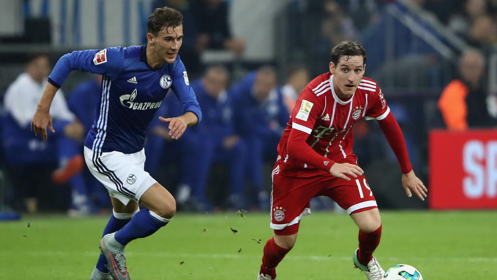 Rudy (re.) spielt ab sofort bei Schalke, Goretzka (li.) wechselte vor der Saison zum FC Bayern Rudy (re.) spielt ab sofort bei Schalke, Goretzka (li.) wechselte vor der Saison zum FC Bayern