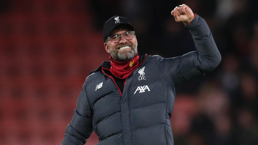 Jürgen Klopp eilt mit dem FC Liverpool von Sieg zu Sieg