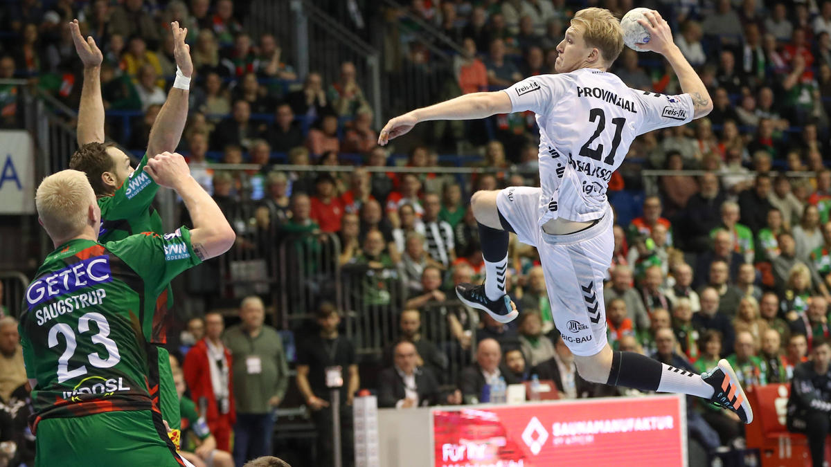 Youngster Eric Johansson war Kiels bester Werfer